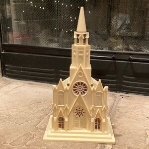 Ray light electric corp musical church 1950s  vintage Christmas decor
